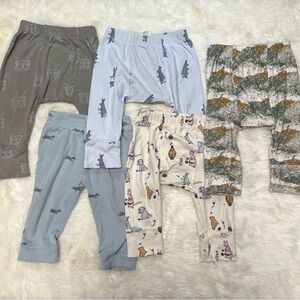 Kate Quinn Bundle of 5 Cotton Pants 12-18 Pooh Rabbits